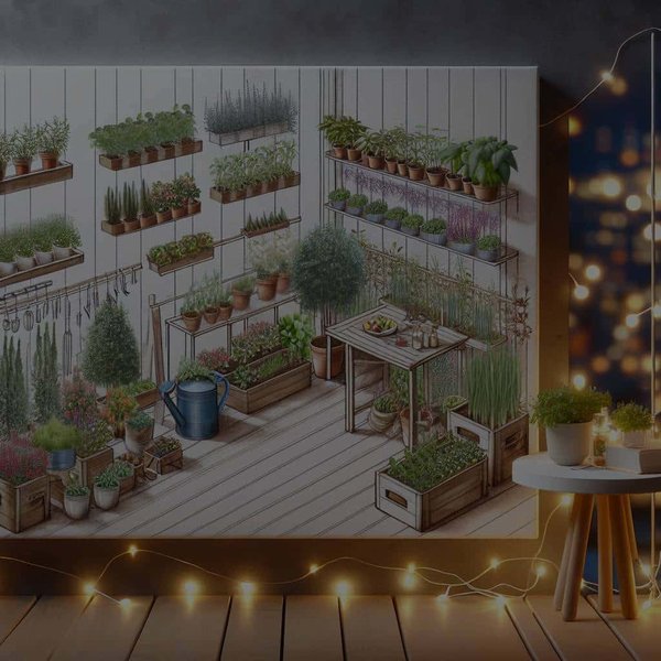Comment aménager un jardin comestible sur un balcon exposé au nord ?