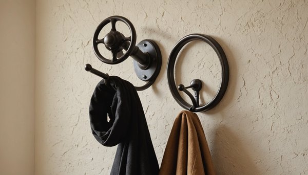 Créez une ambiance unique avec un crochet mural élégant