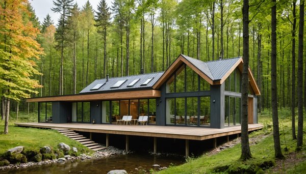 Vivre en harmonie avec la nature : la maison dans les bois personnalisé