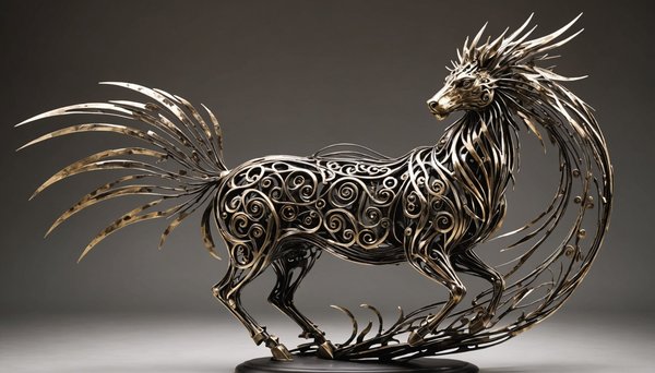 La sculpture métal : une fusion d'art et de design