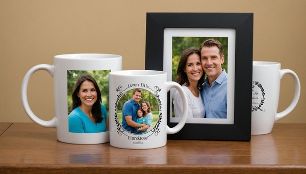 Cadeau personnalisé original avec cadres, affiches, mugs et t-shirts uniques à offrir
